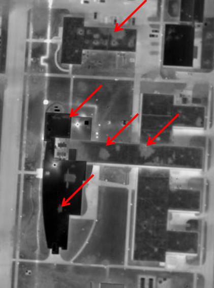 Entrianed Roof Moisture IR